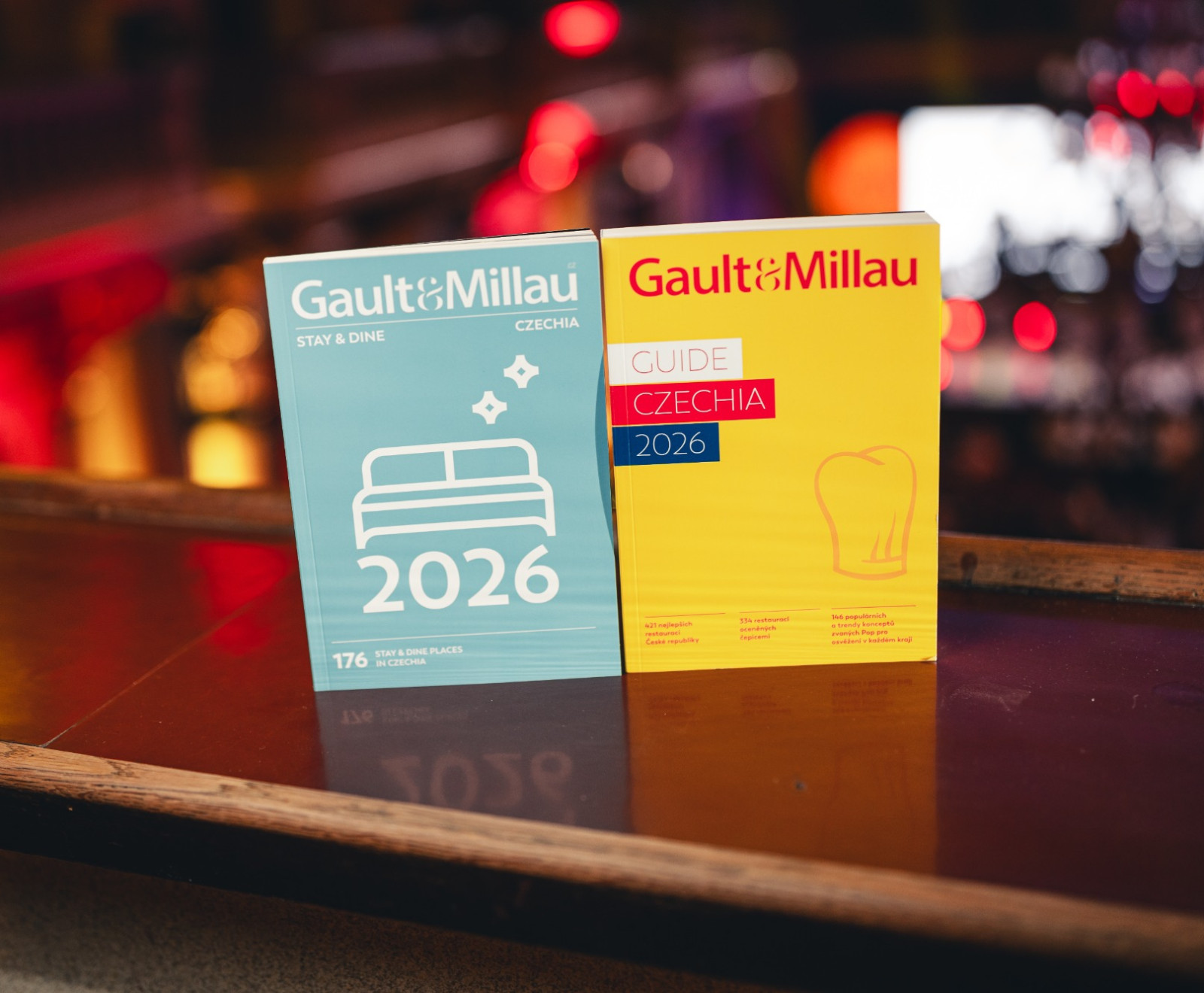 Tištěný průvodce nejlepšími gastro podniky i hotely v České republice.